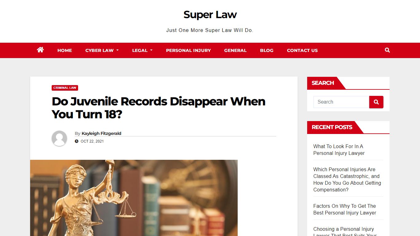 Do Juvenile Records Disappear When You Turn 18? – Super Law