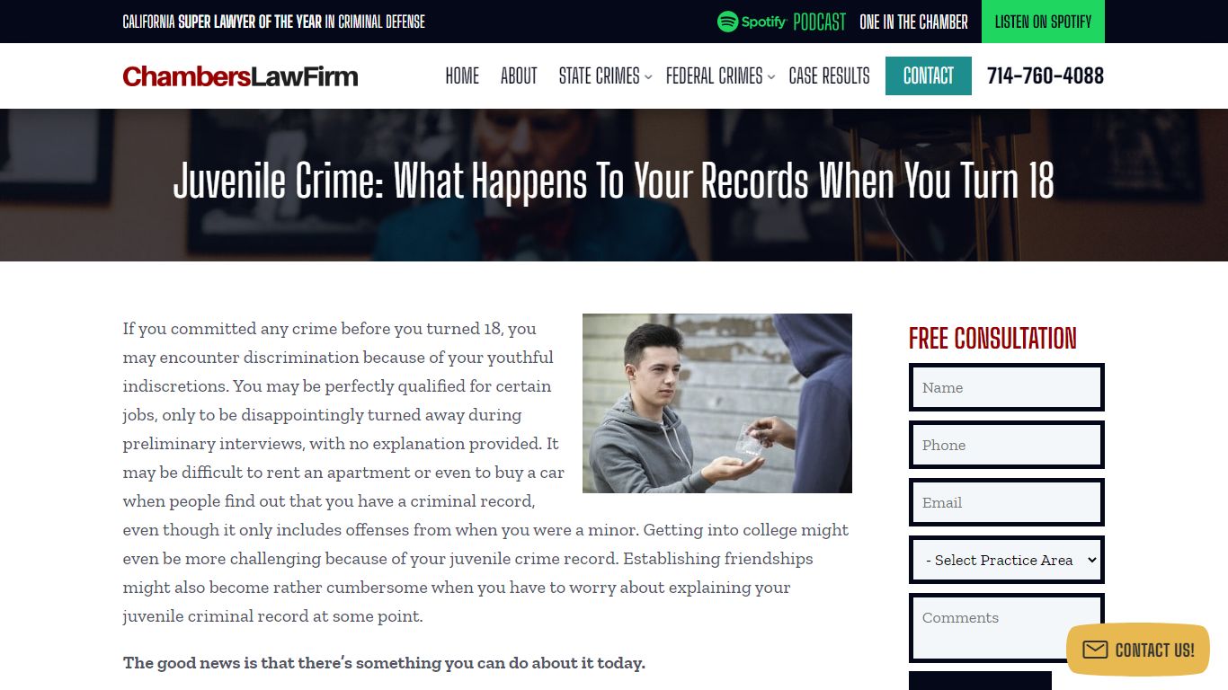 Juvenile Crime: What Happens to Your Records When You Turn 18